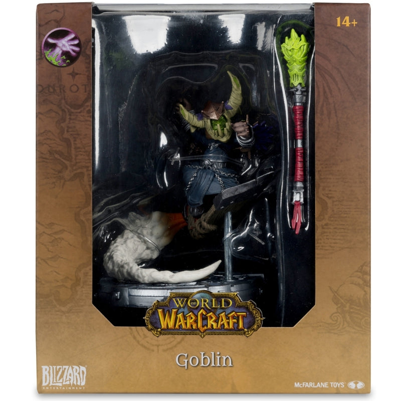 World of Warcraft Goblin 1:12-skala Limited Edition poseret figur McFarlane Toys