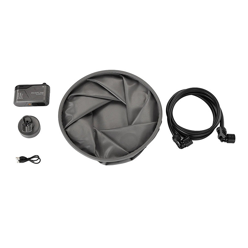 EcoFlow Shower Kit rejsebruser