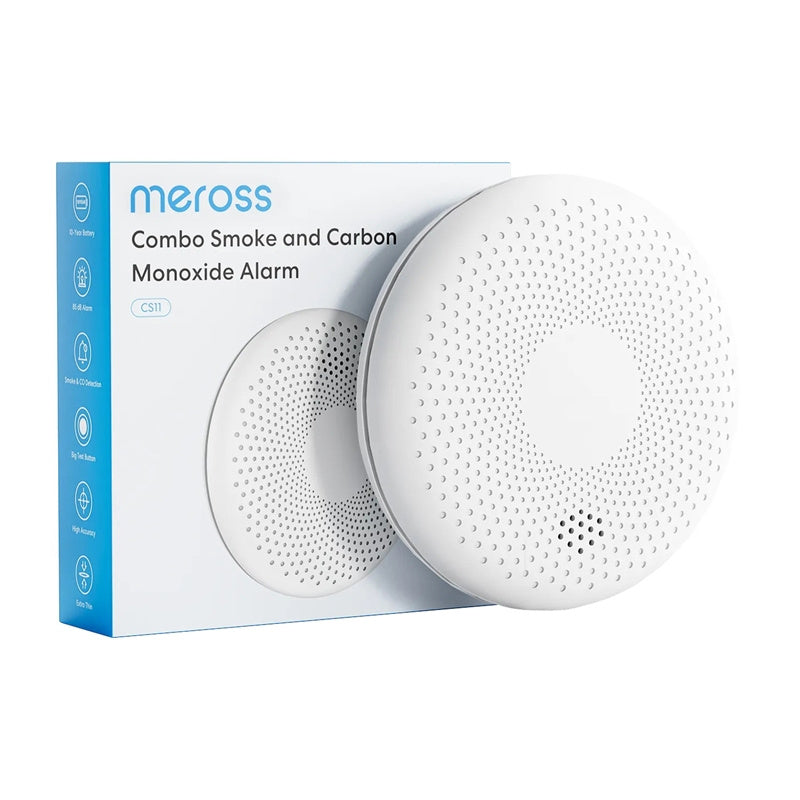 Meross CS11-EU røg- og kulilte-alarm
