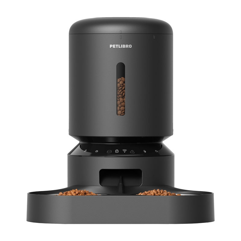 Petlibro Granary foderautomat med dobbelt skål, WiFi, 5L (sort)