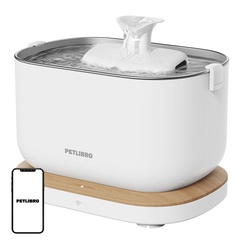 Petlibro Dockstream drikkefontæne med app, 2.5L