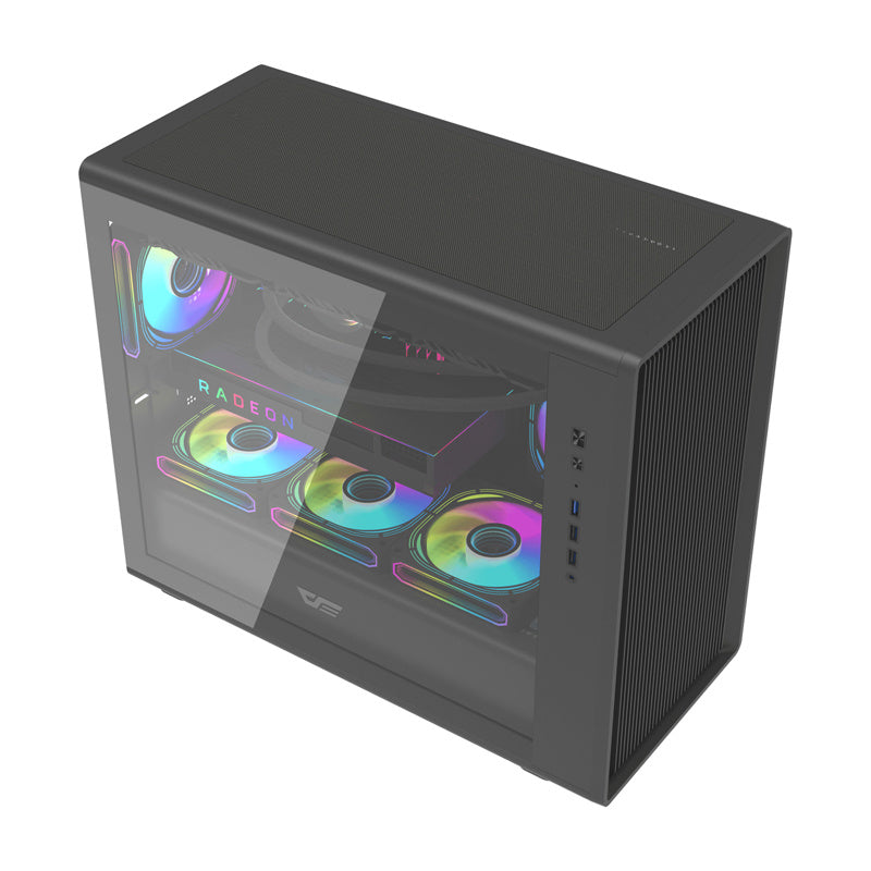Darkflash DB460M PC-kabinet (sort)