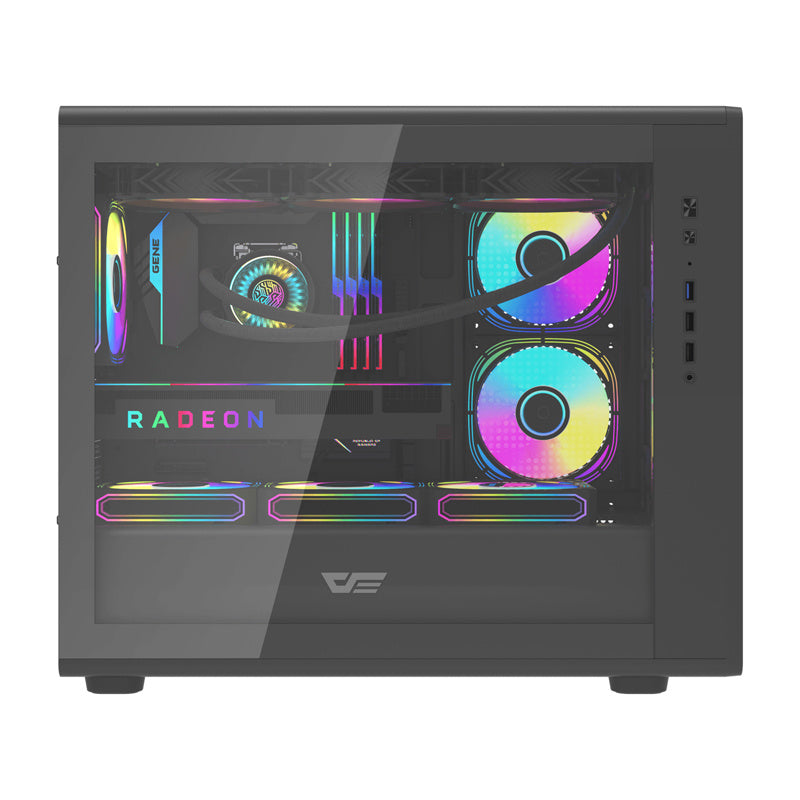 Darkflash DB460M PC-kabinet (sort)