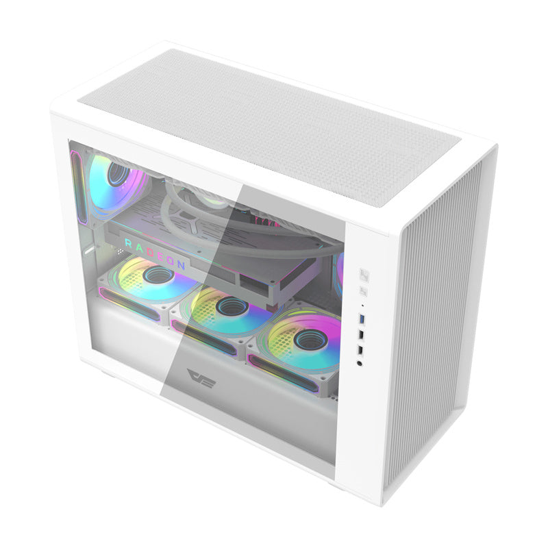 Darkflash DB460M PC-kabinet (hvid)