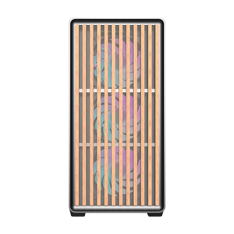 Darkflash DS900WD PC-kabinet (sort) + 4 blæsere