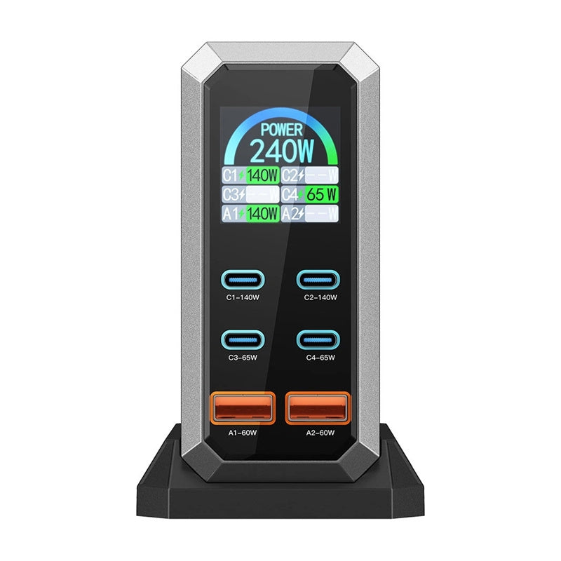 Blitzwolf BW-S31 netlader 2x USB-A, 4x USB-C, PD, 240W