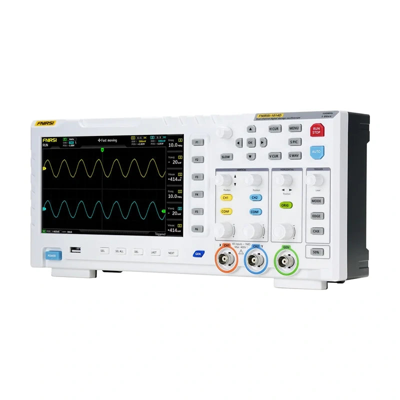 FNIRSI 1014D 2-i-1 oscilloskop og signalgenerator