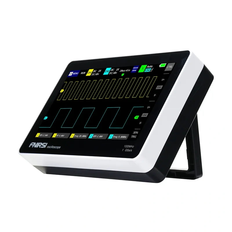 FNIRSI 1013D bærbart 7 tommer tablet-oscilloskop
