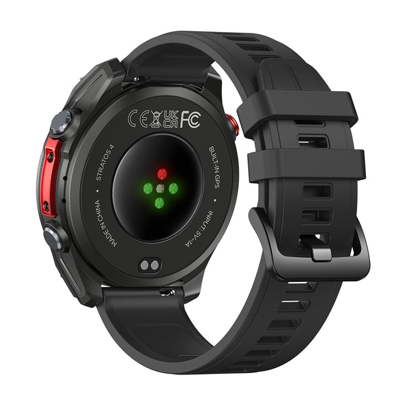 Zeblaze Stratos 4 smartwatch (sort)