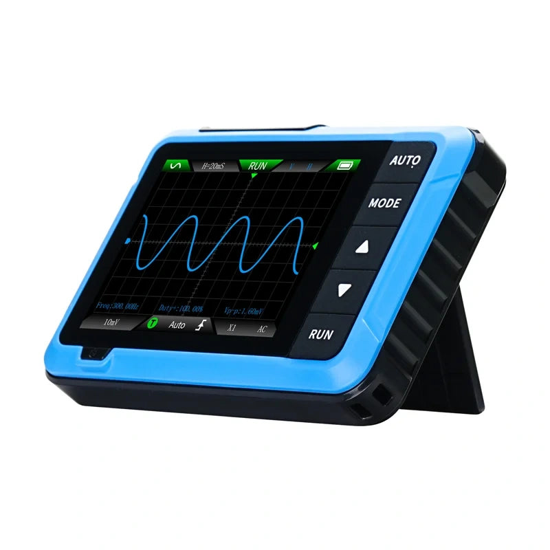 FNIRSI DSO510 bærbart 2-i-1 minioscilloskop og signalgenerator