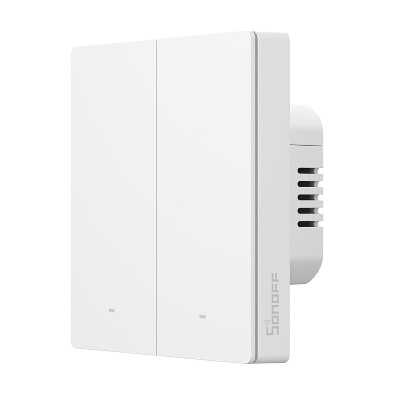 Sonoff ZBM5-2C-86W Zigbee smart touch-vægkontakt (2-kanals)