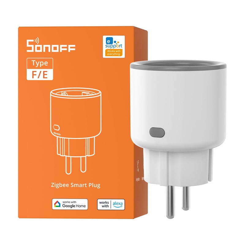 Sonoff S60ZBTPF smart stikkontakt, ZigBee
