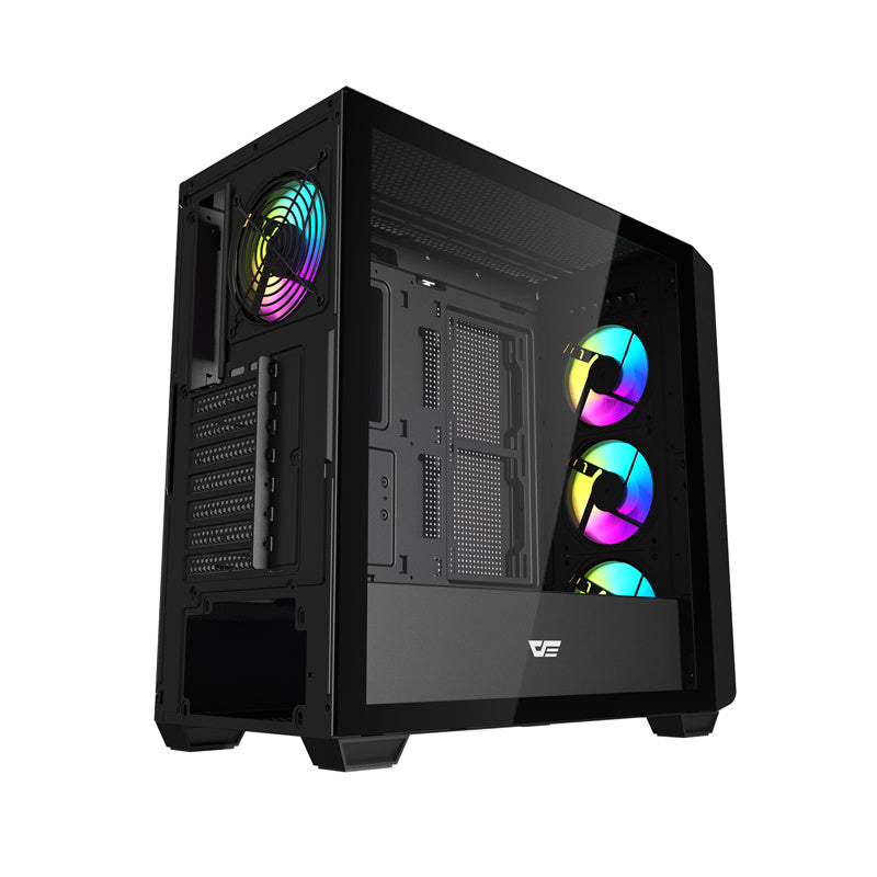 Darkflash DS900WD ATX PC-kabinet (sort)