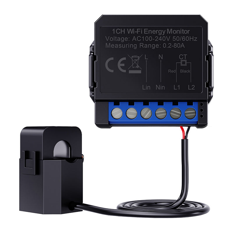 Avatto ZWPM16-1 ZigBee smart tovejs-energimåler