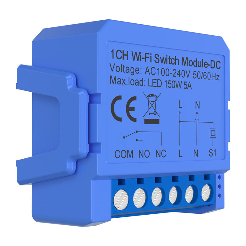Avatto WSM16-DC32V-1 1-kanals WiFi-kontaktmodul med potentialfri kontakt