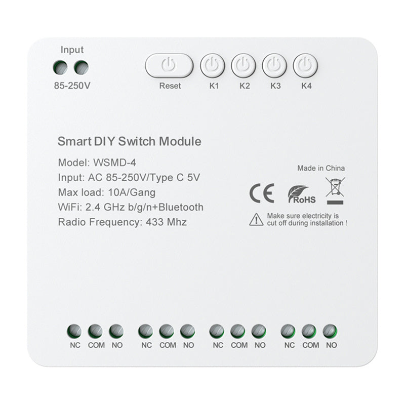 Avatto WSMD-4 250V smart DIY-kontaktmodul