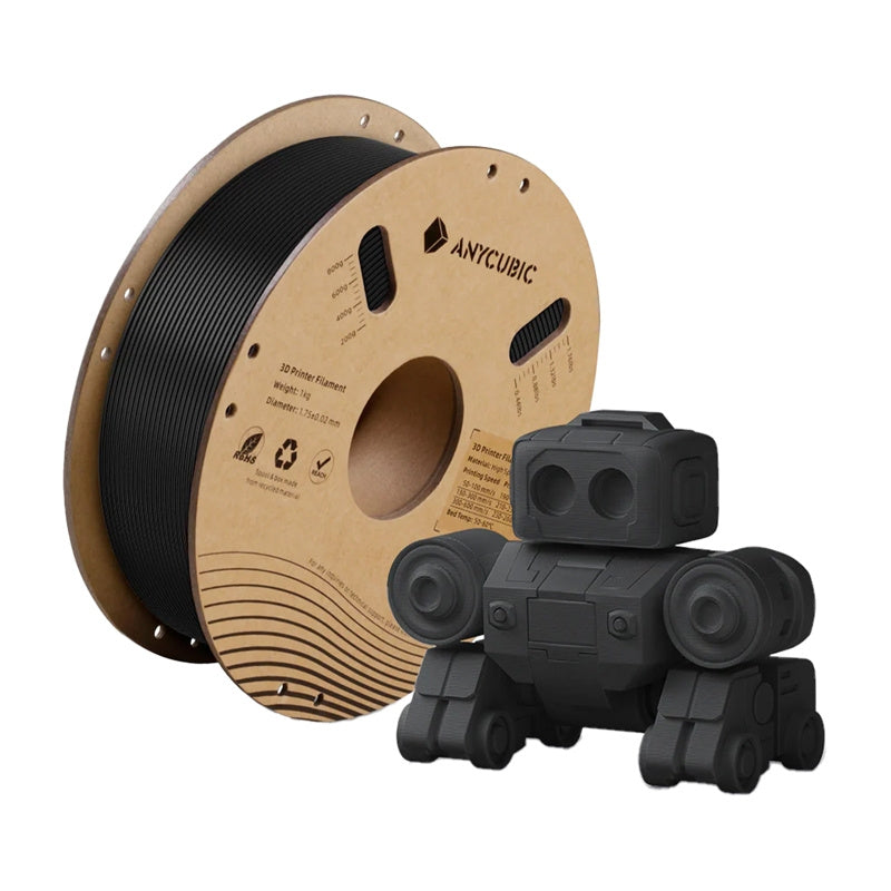 Anycubic High Speed PLA-filament 1 kg (sort)