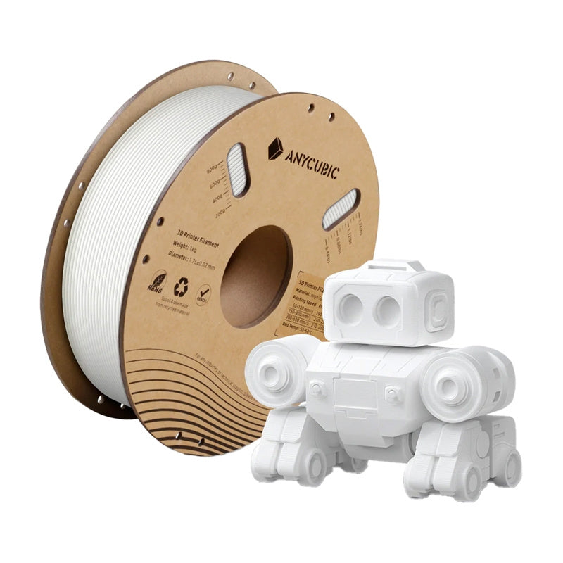 Anycubic High Speed PLA-filament 1 kg (hvid)
