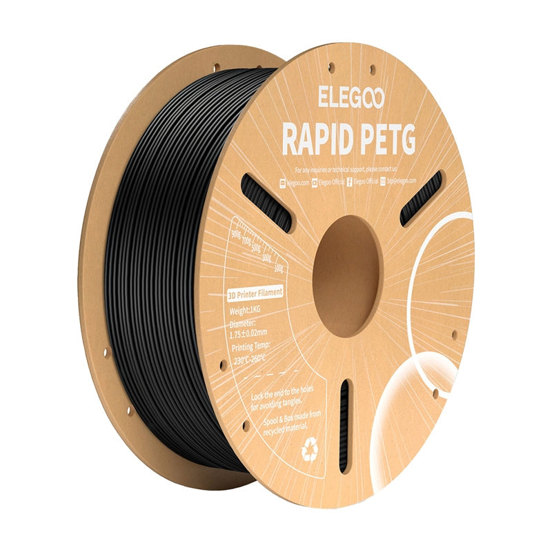 ELEGOO Rapid PETG filament (sort)