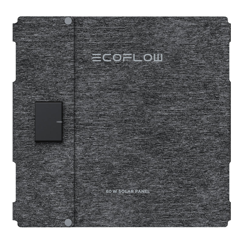 EcoFlow 60 W bærbart, sammenfoldeligt solpanel (USB-C)