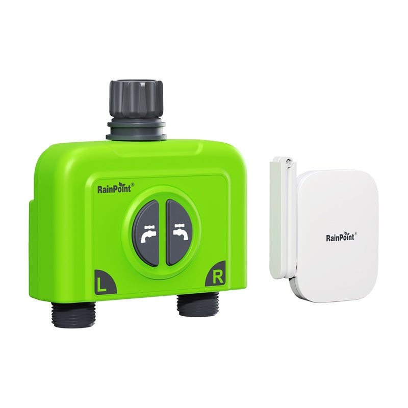 RainPoint vandingscomputer med 2 zoner og WiFi-gateway