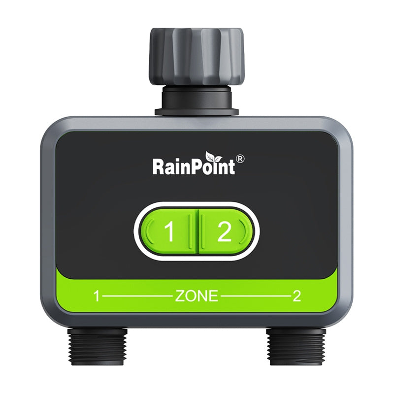 RainPoint vandingscomputer med 2 zoner og app