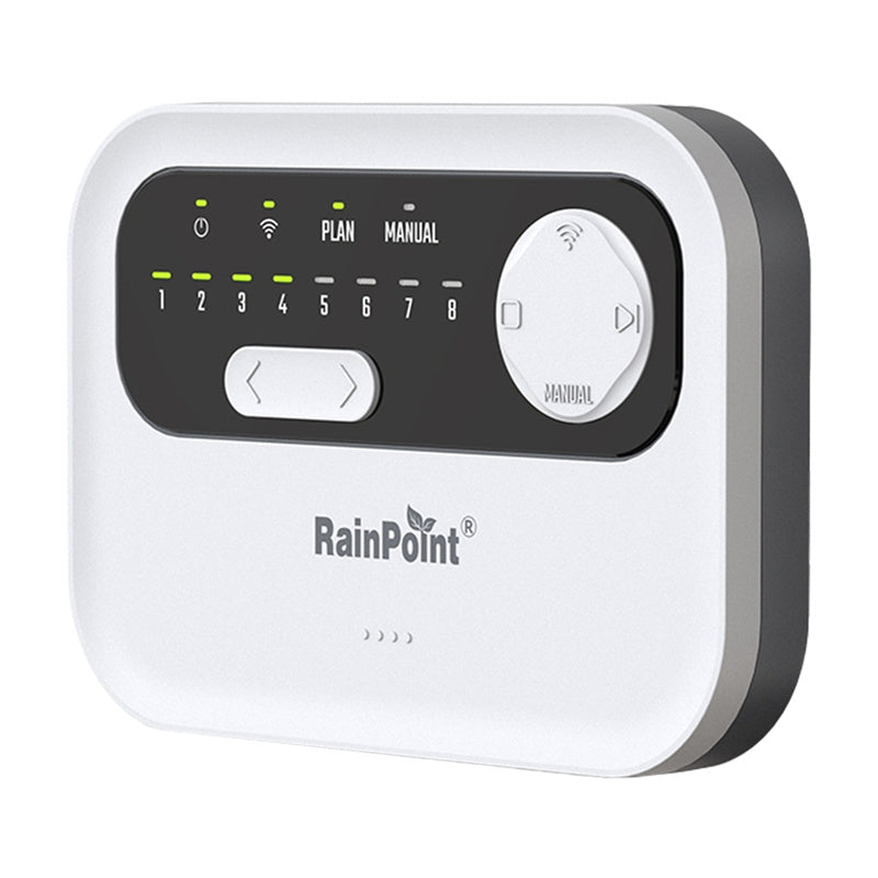RainPoint WiFi sprinklerstyring med 8 zoner