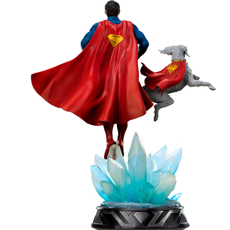 Superman Legacy Superman & Krypto Art Scale 1/10