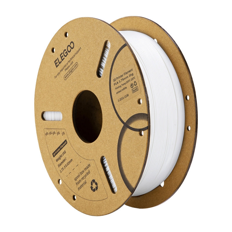 ELEGOO PLA filament (hvid)