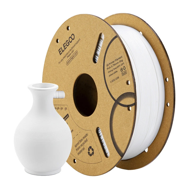 ELEGOO PLA filament (hvid)