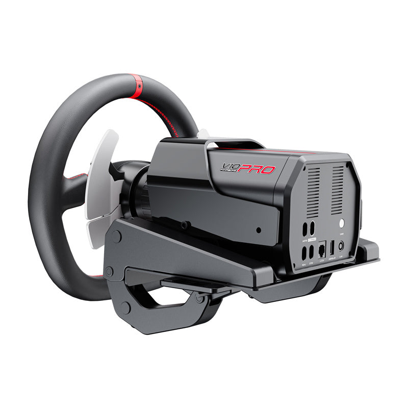 PXN-V10 Pro gamingsæt - rat + pedaler + monteringsklemmer (PC / PS4 / Xbox One / Xbox Series X|S)