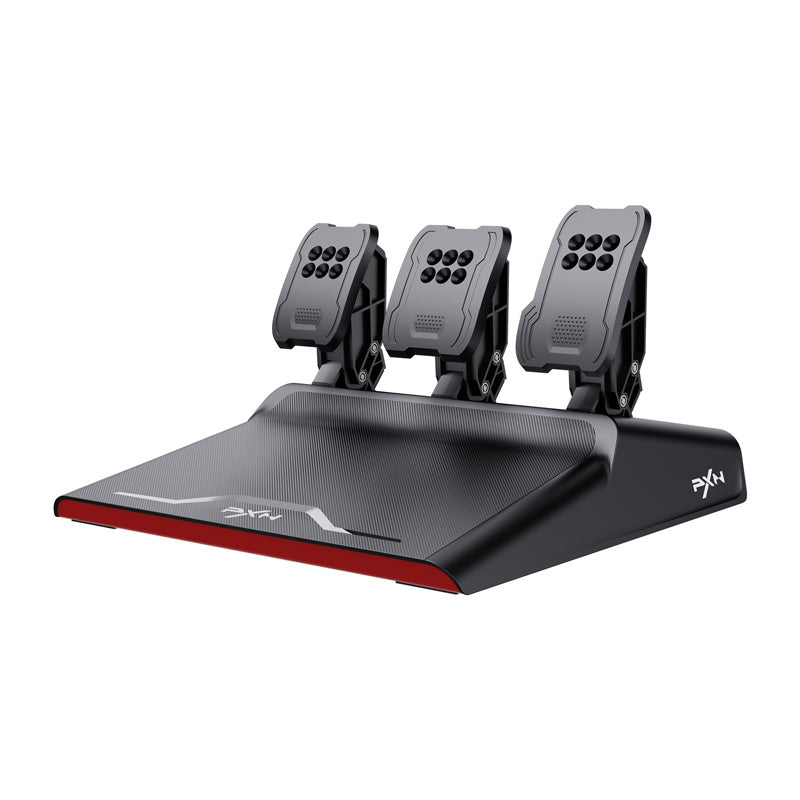 PXN-V10 Pro gamingsæt - rat + pedaler + monteringsklemmer (PC / PS4 / Xbox One / Xbox Series X|S)