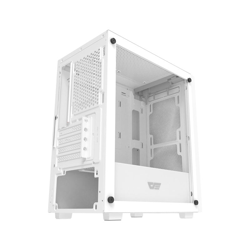 Darkflash M305 Mesh PC-kabinet uden blæsere (hvid)