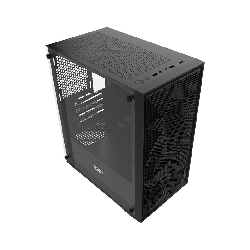 Darkflash M305 Mesh PC-kabinet uden blæsere (sort)