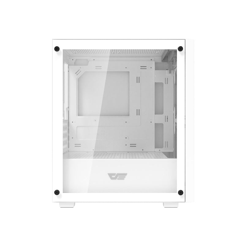 Darkflash M305 PC-kabinet uden blæsere (hvid)