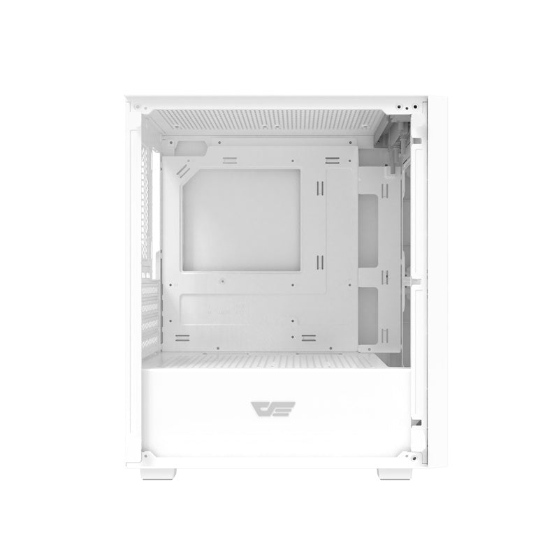 Darkflash M305 PC-kabinet uden blæsere (hvid)