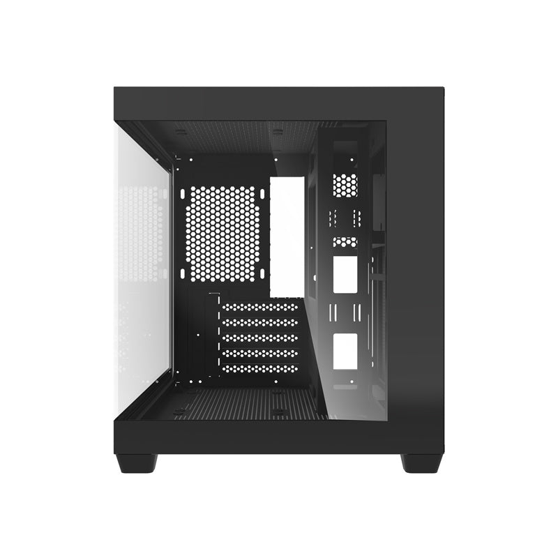 Darkflash C275P PC-kabinet uden blæsere (sort)