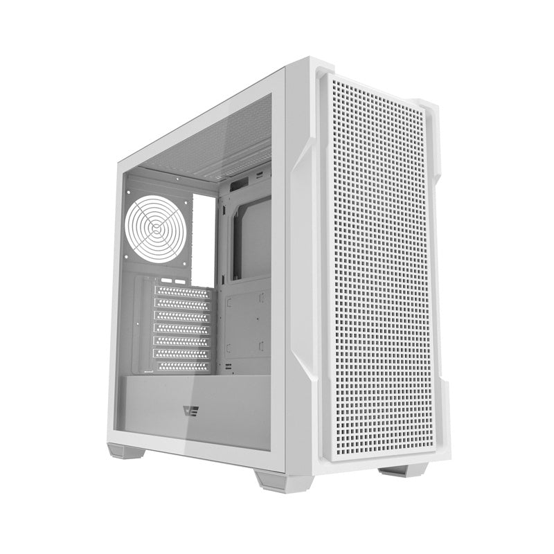 Darkflash DS900 Mesh PC-kabinet uden blæsere (hvid)