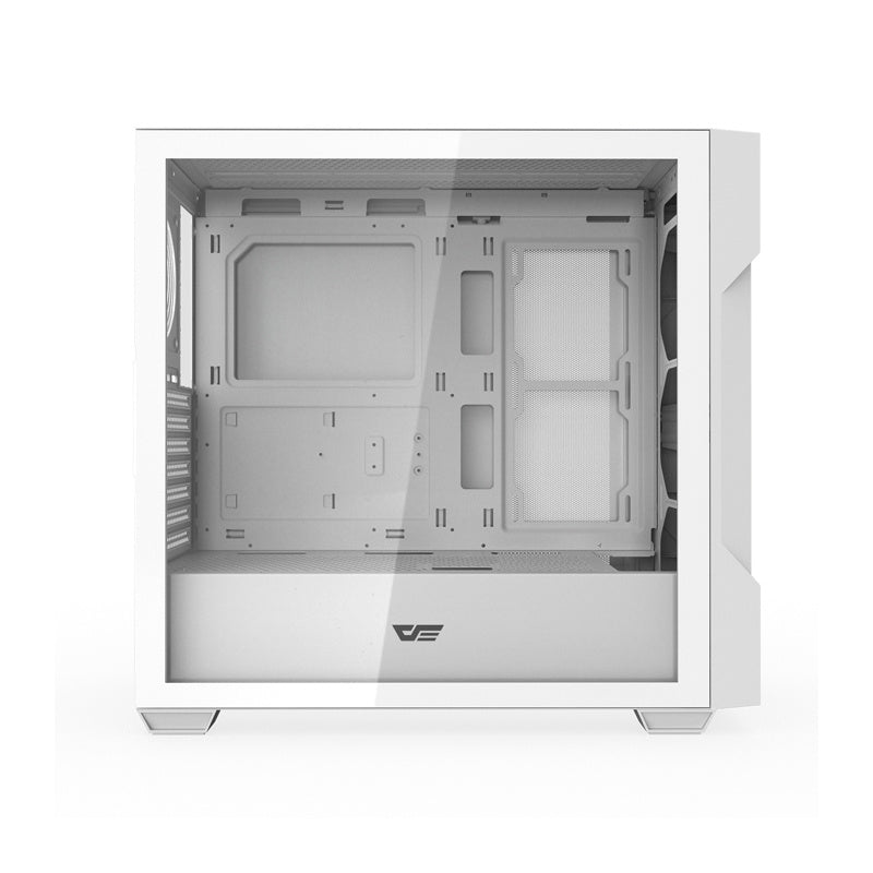 Darkflash DS900 Mesh PC-kabinet uden blæsere (hvid)