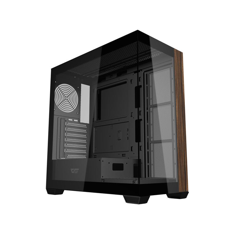 Darkflash DS900W PC-kabinet uden blæsere (sort)