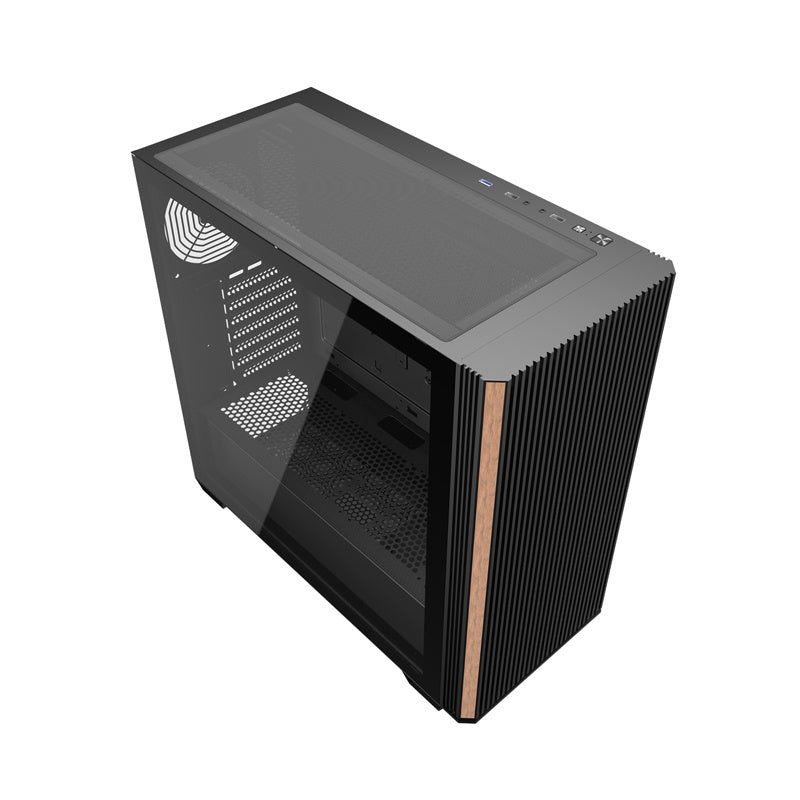 Darkflash DS900WS ATX PC-kabinet uden blæsere (sort)