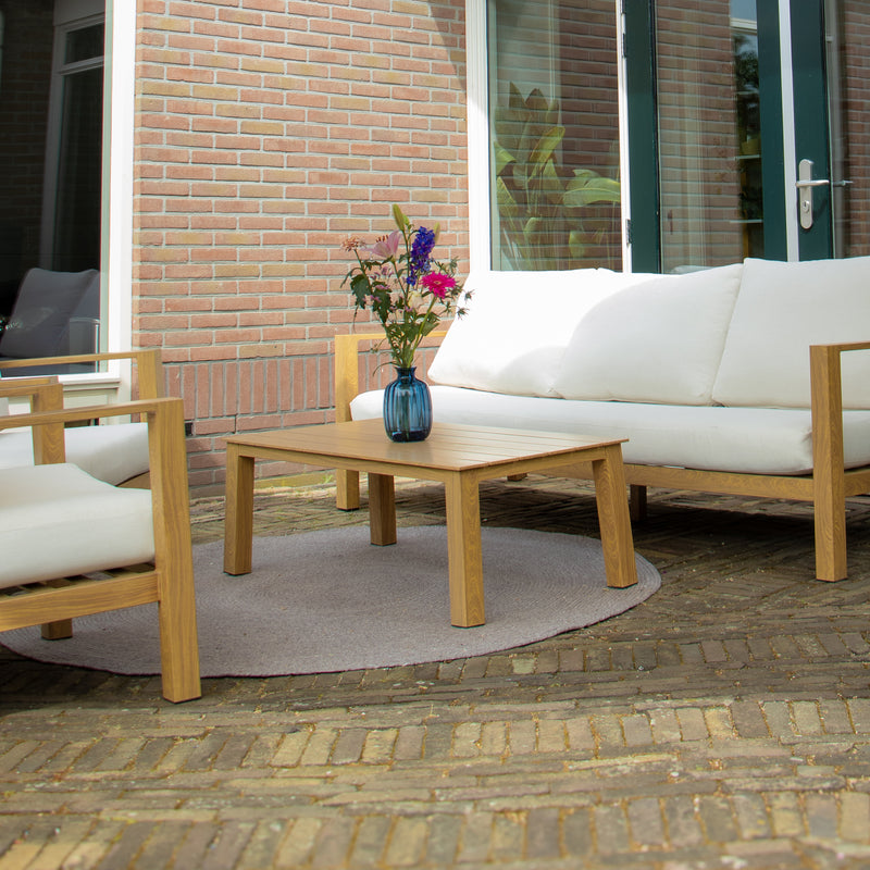 AXI Corfu Udendørs Tæppe – Rund – Ø 180 cm – Brun