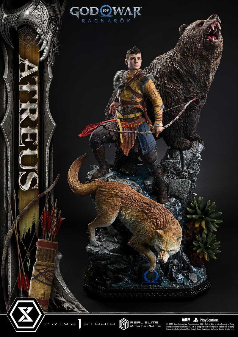 Prime 1 Studio Real Elite Masterline God of War: Ragnarok Atreus