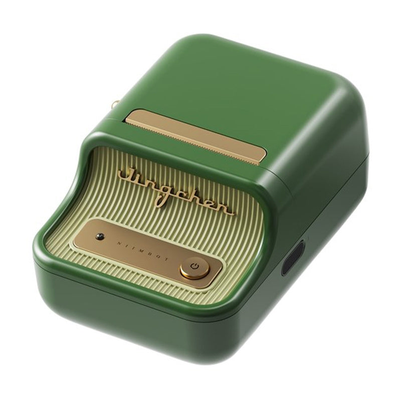Niimbot B21 Pro bærbar labelprinter (mørkegrøn)