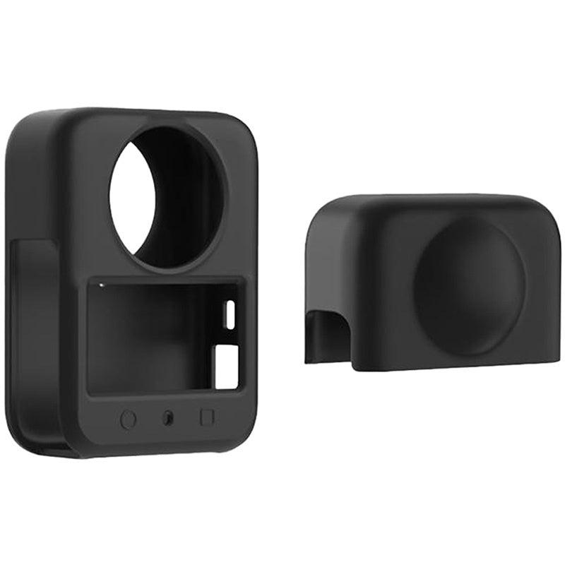 PULUZ objektivdæksel i silikone til DJI Osmo 360 (sort)