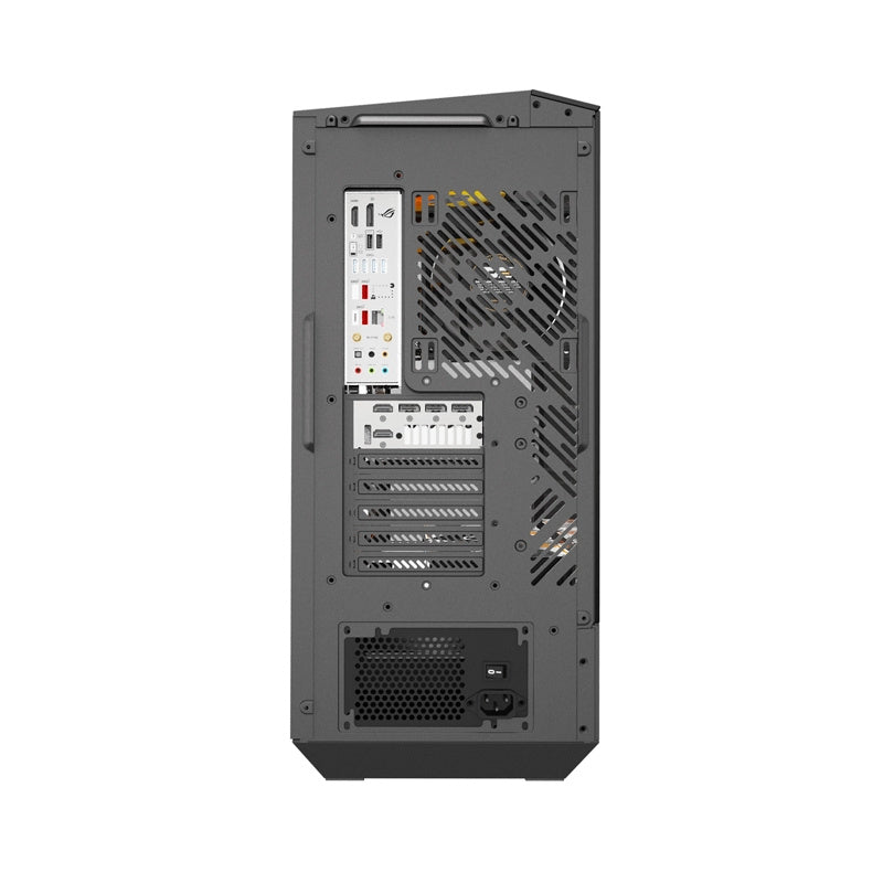 Darkflash DY460 PC-kabinet (sort) + 4 ARGB-blæsere