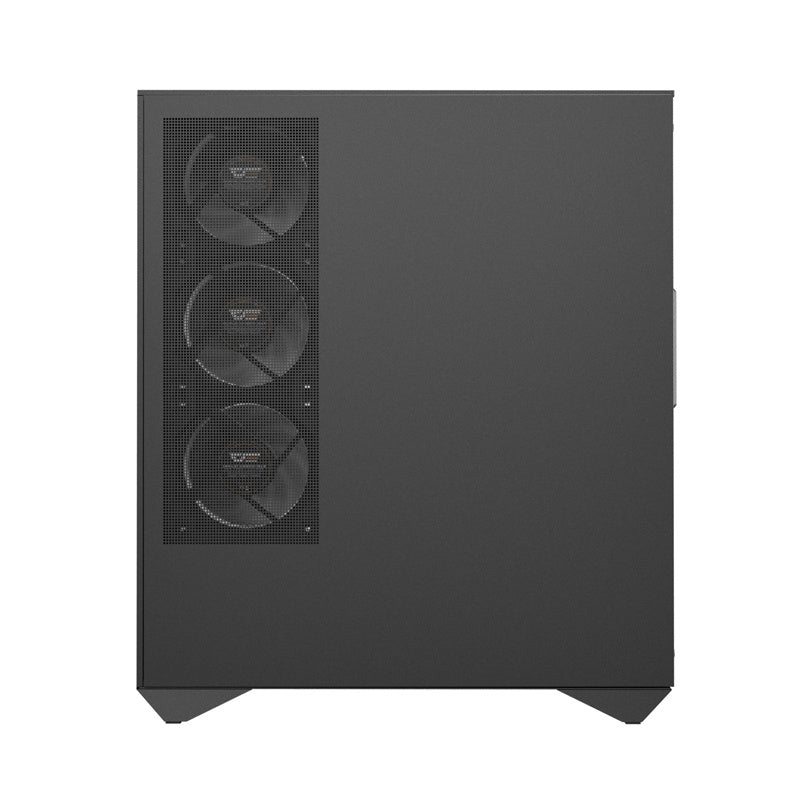 Darkflash DY460 PC-kabinet (sort) + 4 ARGB-blæsere