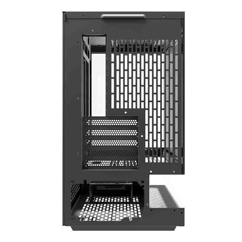Darkflash F1 PC-kabinet (sort) + 6 ARGB-blæsere