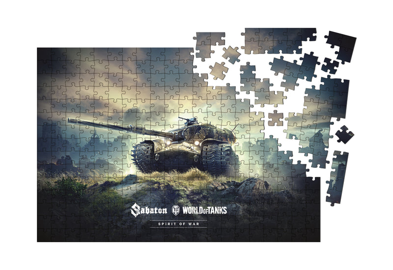 World of Tanks Sabaton - Spirit of War puslespil Limited Edition, 1000 brikker