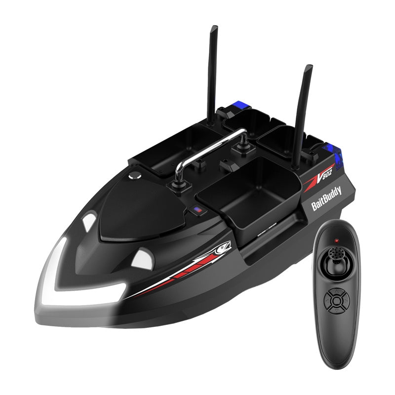Flytec V802 12000mAh foderbåd (sort)